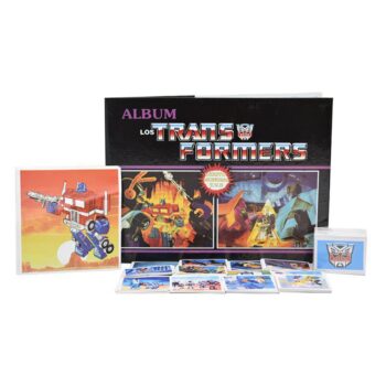 Álbum Los Transformers Serie en tapa dura