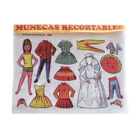 Block de 50 Muñecas Recortables Extra Pequeñas - Imagen 9