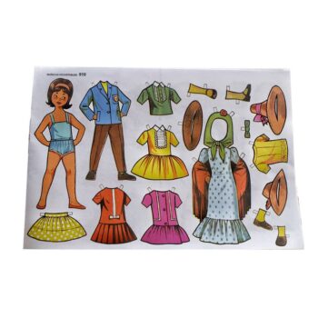 Block de 50 Muñecas Recortables Medianas