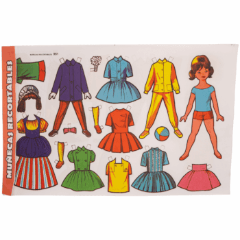 Block de 40 Muñecas Recortables Grande