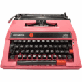 Marca de Escribir Olympia 600 Rosa - Imagen 2