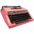 Marca de Escribir Olympia 600 Rosa - Imagen 3