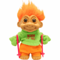 Muñeco Troll Gigante en Ropa de Ski "Born To Ski" - Imagen 1