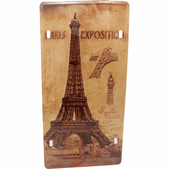 Placa decorativa ''Torre Eiffel''