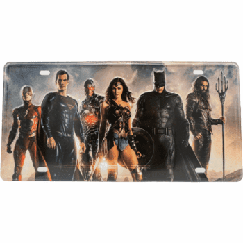 Placa decorativa ''Justice League"