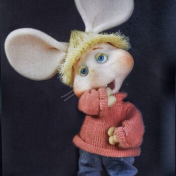Poster autentico impreso en los 80s personaje referencial Topo Gigio