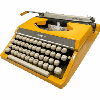 Marca de Escribir Royal 200 Amarillo