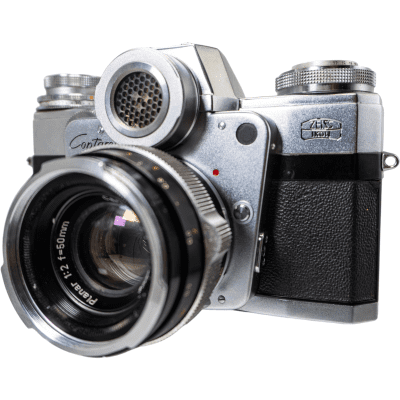 Cámara Zeiss Ikon Contarex Funcional + Estuche