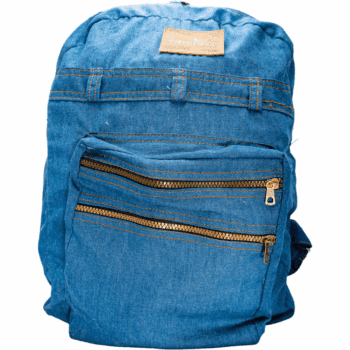 Mochila de Jean Lavado Color Intermedio