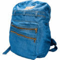 Mochila de Jean Lavado Color Intermedio - Imagen 4