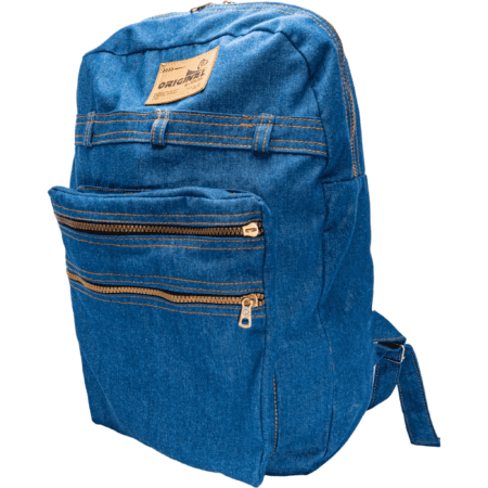 Mochila de Jean Lavado Color Oscuro - Imagen 10