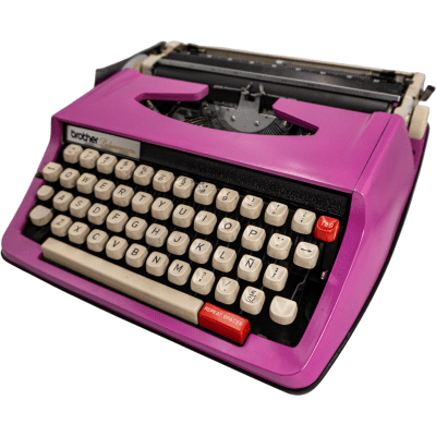 Marca de Escribir Brother Deluxe 850TR Rosa