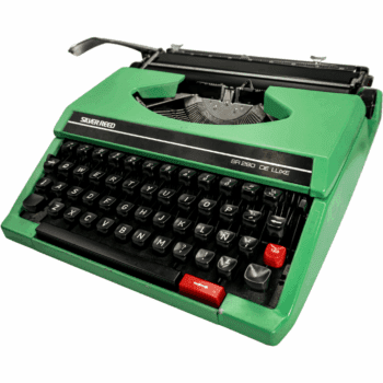 Marca de Escribir Silver Reed SR 280 Deluxe Verde