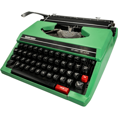 Marca de Escribir Silver Reed SR 280 Deluxe Verde