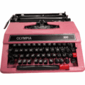 Marca de Escribir Olympia 300 Rosa - Imagen 3