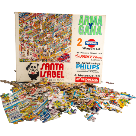 Pack de Dos Rompecabezas Santa Isabel Modelo Supermercado + Modelo Playa - Imagen 4