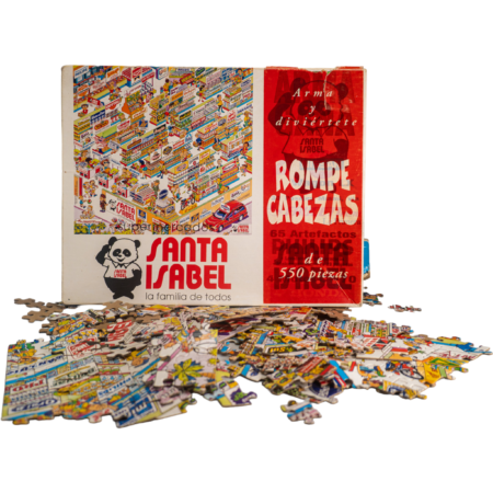 Rompecabezas Santa Isabel Modelo Supermercado Original - Imagen 1