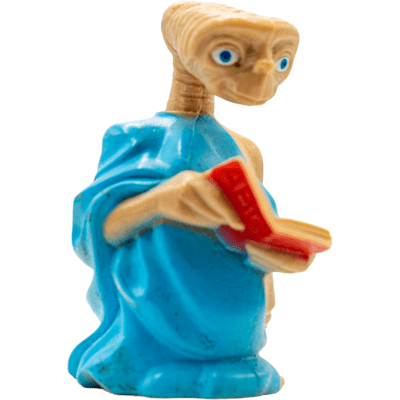 Figura Coleccionable de E.T el extraterrestre ''Libro''