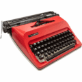 Marca de Escribir Triumph Roja - Imagen 3