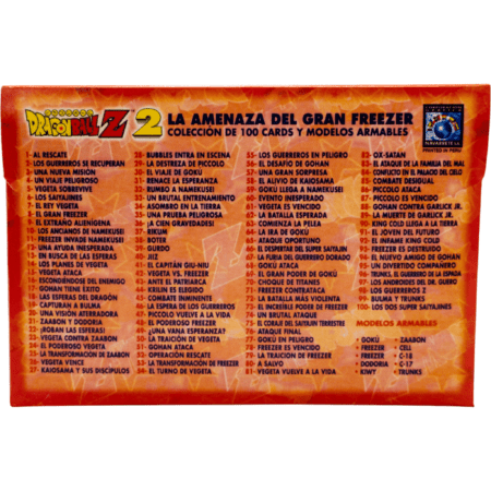 Colección Completa de Cards de Dragon Ball Z2: La Amenaza del Gran Freezer - Imagen 4