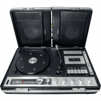 Tocadiscos Casetera Funcional Sanyo Music Center