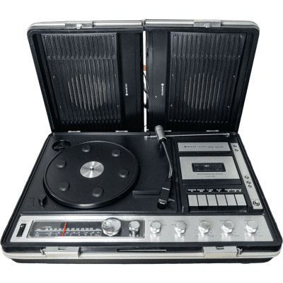 Tocadiscos Casetera Funcional Sanyo Music Center