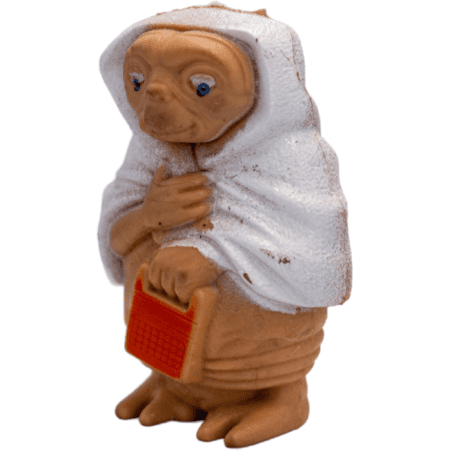 Figura Coleccionable de E.T el extraterrestre ''Cubierto con Manta'' - Imagen 4