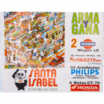 Rompecabezas Santa Isabel Modelo Supermercado