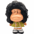 Mafalda Ropa Verde Cuadriculada - Imagen 1