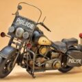 Moto Chooper Negra '' Police'' - Imagen 6