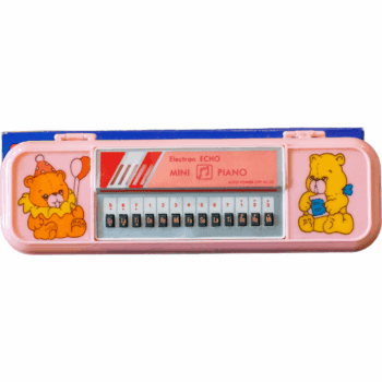 Mini Piano Electron Echo Funcional + Cartuchera