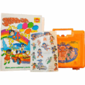 Lonchera Supers Juniors DC Original + Cuaderno para colorear - Imagen 8