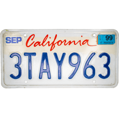 Placa Decorativa California