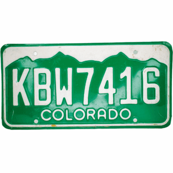 Placa Decorativa Colorado