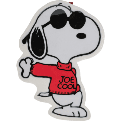 Cartel Temático Snoopy con Lentes