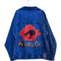 Casaca Jean Logo Thundercats Azul Oscuro - Imagen 2