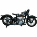 Moto Harley Davidson Knucklehead 1936 EL DIECAST MOTO - Imagen 3