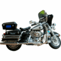 Moto Harley Davidson Electra Glide Police 2004 FHLTPI DIECAST MOTO - Imagen 3
