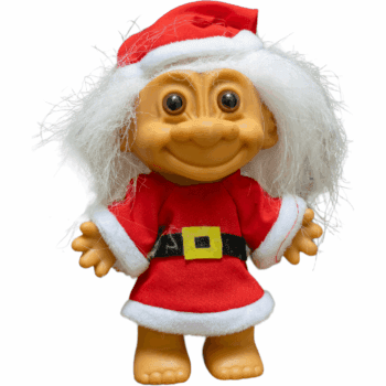 Muñeco Troll Navideño