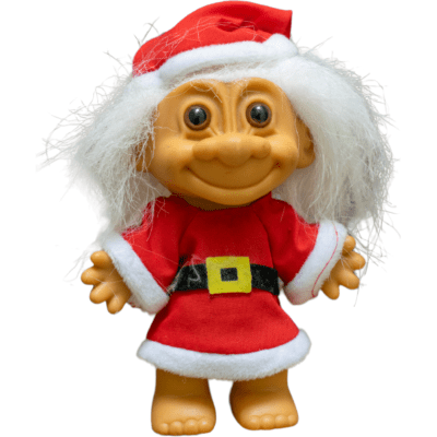 Muñeco Troll Navideño