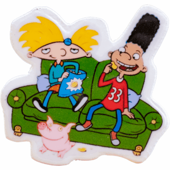 Imán Temático Arnold y Gerald