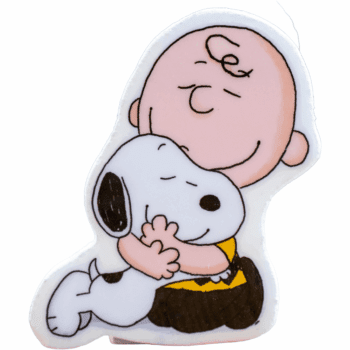 Imán Temático Carlitos y Snoopy