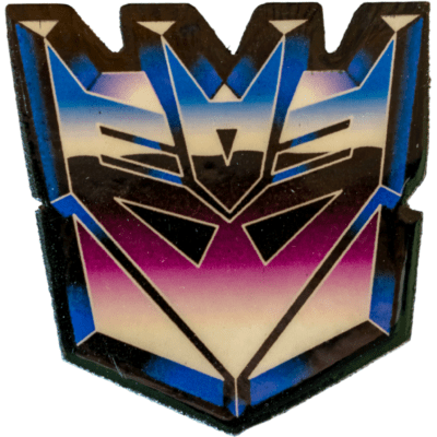 Imán Temático Logo Transformers Decepticons