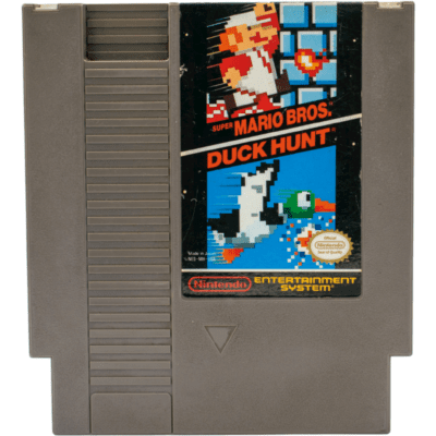Cassette NES Super Mario Bros + Duck Hunt 1985