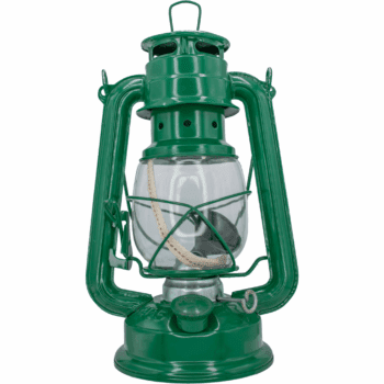 Lámpara Metálica Verde Vintage