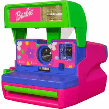 Cámara Marca Polaroid Barbie Original