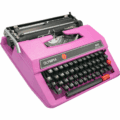 Máquina de Escribir Olympia 600 Rosa - Imagen 3