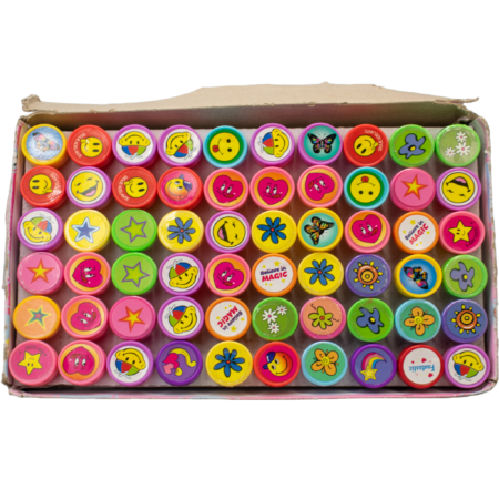 Sellos Rojo Figuras Infantiles - Imagen 6