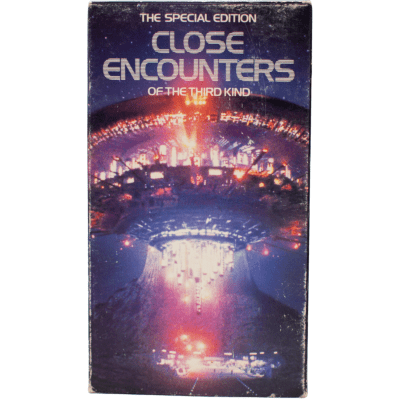 VHS Close Encounters of the Third Kind Año 1988