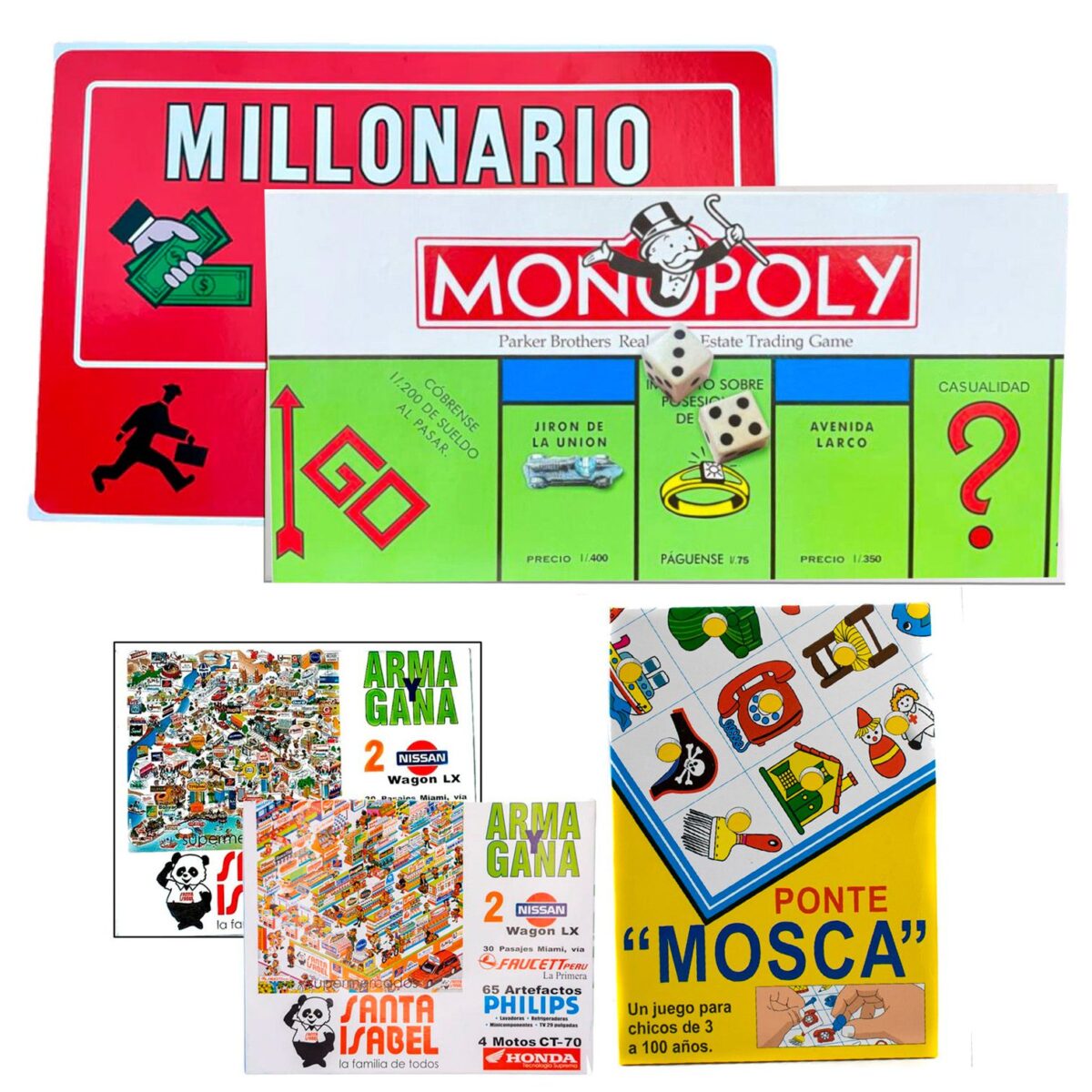 PACK JUEGOS DE MESAS